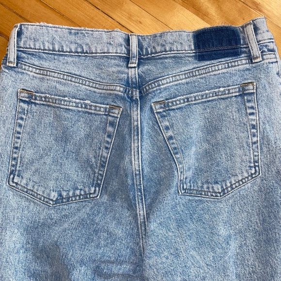 Abercrombie & Fitch The 90's Straight Ultra High Rise Crossover Waist 31/12 Reg - Picture 8 of 11